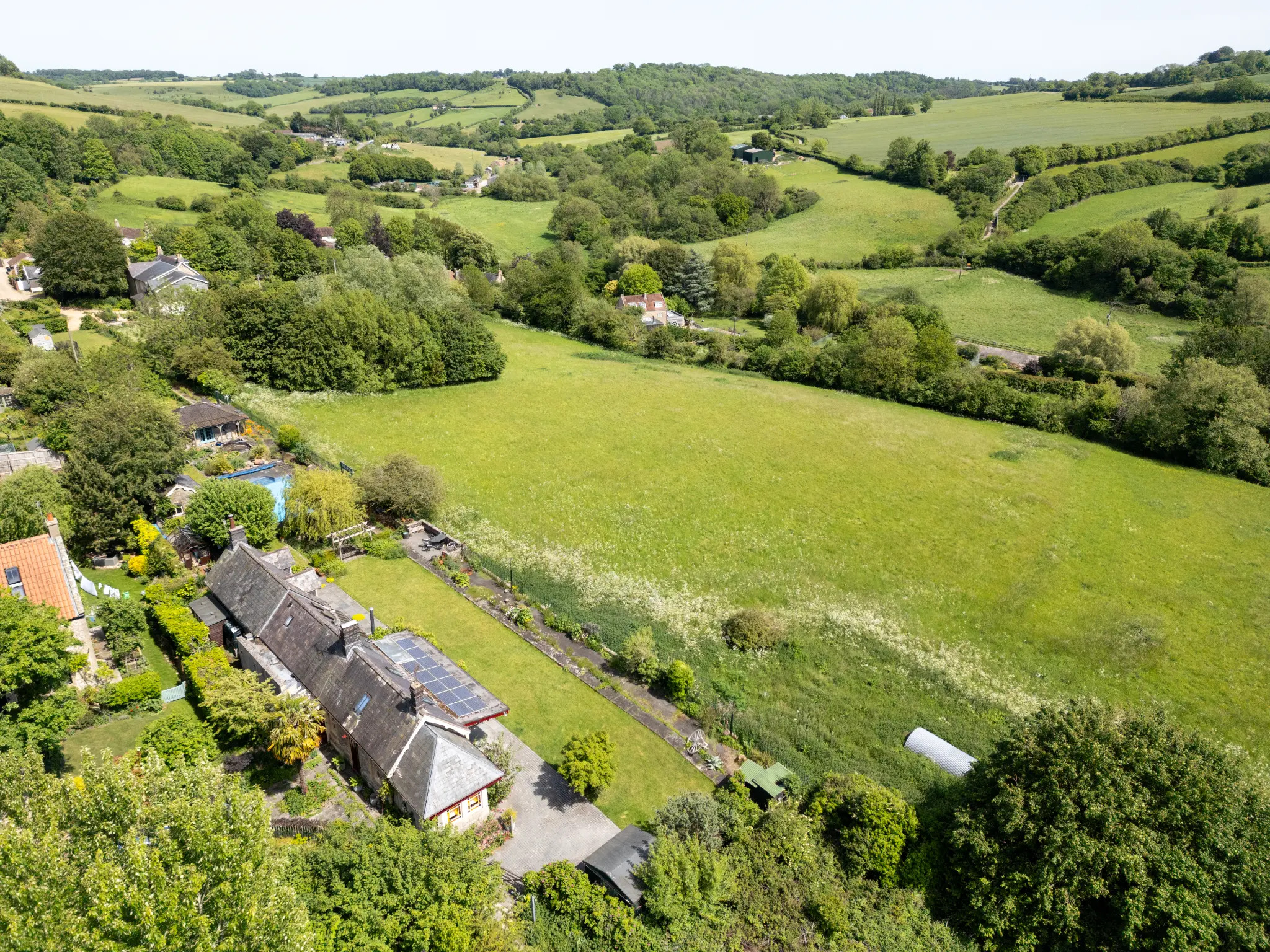 The Old Station, Wellow: Drone Photography for a Converted Railway Station