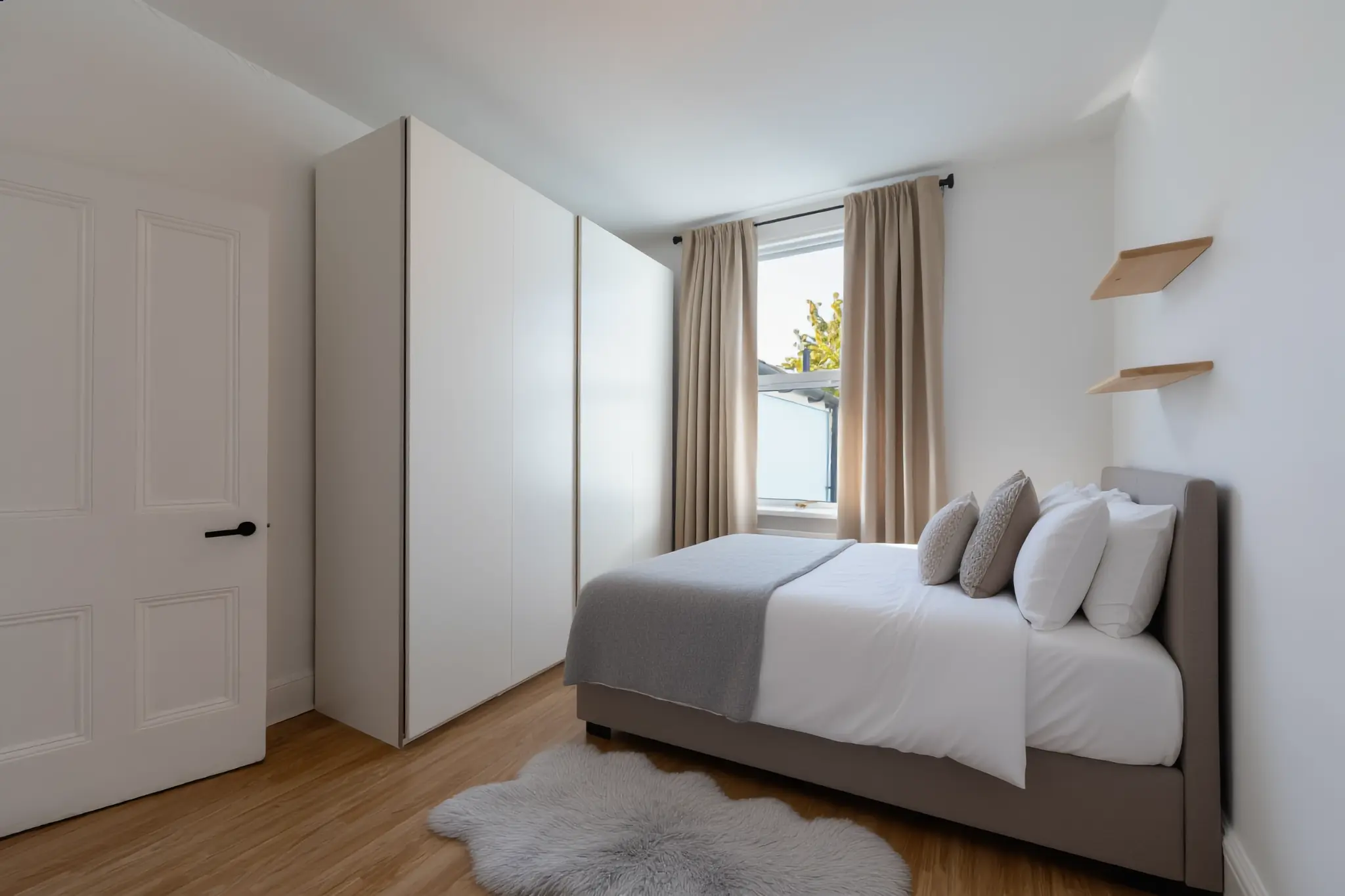 After virtual staging