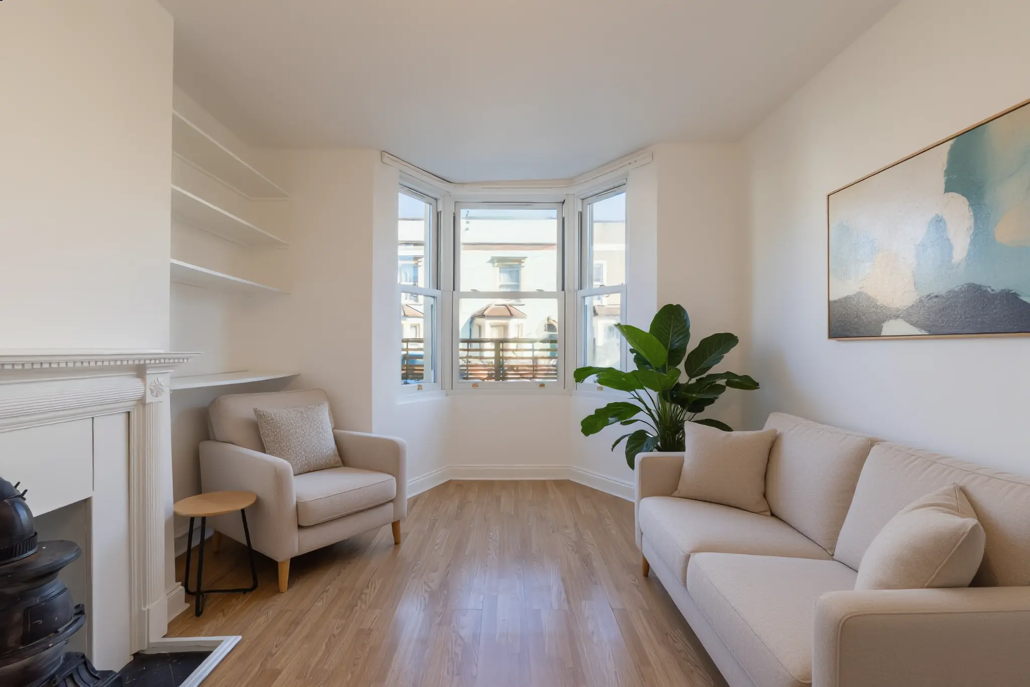 After virtual staging